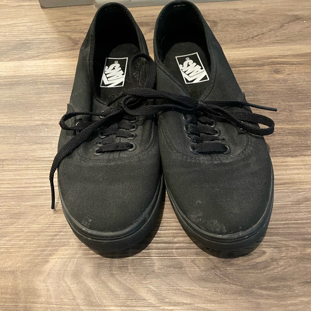 Vans Black Sneakers Classic Canvas Low-Top